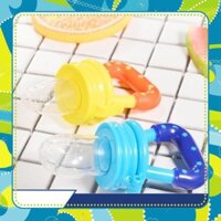 Hot Bộ 2Núm vú ngậm cho bé bằng silicon- Ti ngậm cho bé bằng silicon-Núm ti giả 10.5*5.5cm Freeship *Cao Cấp*