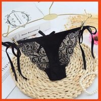[Hot] Bộ 5 Quần lót nữ ren xuyên thấu buộc dây đầy cám dỗ siêu hot - Đồ lót gợi cảm sexy quyến rũ #uni