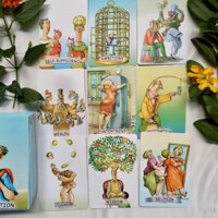 [Hot] Bộ Bài Vision of Life Tarot Size Gốc, Chất Lượng Cao