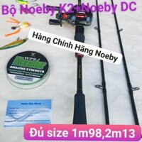 HOT Bộ Cần Câu Lure Máy Ngang NOEBY Leisure K2🔰Hàng Chính Hãng🔰Bộ Cần Câu Lure Cá Lóc Noeby