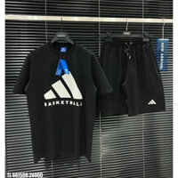 🎁Hot🎁 Bộ Cộc Nam Nữ ADIDAS BASKETBALL Phong Cách Thể Thao Siêu Hot 2024 661508 LUXURY FASHION86