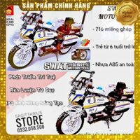 [HOT] Bộ Lego No.839 Lắp Ráp Xe Bồ Câu CSGT ( 716 Mảnh ) [Có Sẵn]