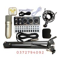 [Hot] Bộ live stream sound card k900 + micro isk at100 micro bắt xa bảo hành 12 tháng