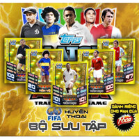 [HOT] - Bộ thẻ in Match Attax Huyền thoại bóng đá thế giới Poca