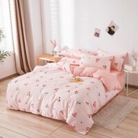 HOT_ BỘ VỎ CHĂN GA GỐI POLY COMBO 4 MÓN