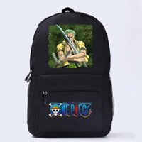 HOT BST Balo Đi Học One Piece Mũ Rơm ( Luffy,Ace, Zoro, Law, Râu Trắng,...)