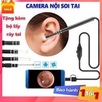 HOT Camera Nội Soi Tai, Mũi,Họng Siêu Nét, Đi Kèm Bộ Đầu Lấy Ráy Tai Chuyên Nghiệp, Bảo Hành Tại SALA SHOP SG