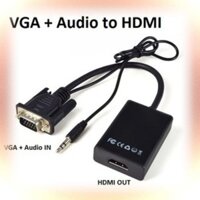 HOT CÁP CHUYỂN ĐỔI VGA SANG HDMI CÓ AUDIO VỪA XUẤT HÌNH VỪA XUẤT TIẾNG VN20190 sieu ben