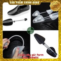 [Hot] Cây giữ form giày nam plastic nhiều màu tùy chọn (2 chiếc/bộ) TSB or TSW