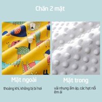 [HOT] Chăn thu đông lót nhung cao cấp cho bé Insular