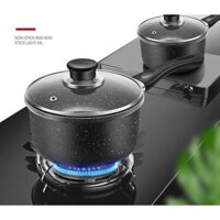 [HOT] Chảo đá sâu lòng 5 lớp❤️FREESHIP❤️ Nồi ăn dặm cho bé, nồi chiên 5 lớp phủ đá Maifan