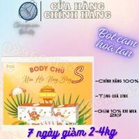 [hot] [Che tên+quà tặng] Bột cam hoà tan Em.O,bổ sung vitaminC,thải độc giảm mỡ.