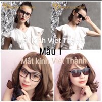 Hot CÓ SẴN kính 6 in 1 đa năng kính râm cận vuông 5 in 1