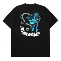 hot 【COD】Áo thun Insurgent Club - Heavyweight Áo Phông Kaos Fierce Black 16s