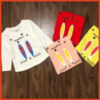 [Hot] Combo 3 Áo cotton dài tay bé gái