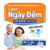 Hot Combo 4 bich Tã dán người già caryn ngày và đêm 10 (40 miếng)