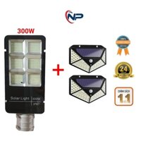 [HOT] COMBO ĐÈN NĂNG LƯỢNG MẶT TRỜI BÀN CHẢI 300W, CÔNG SUẤT LỚN,VỎ NHÔM NGUYÊN KHỐI, CHỐNG NƯỚC VÀ ĐÈN 100LED SIÊU SÁNG