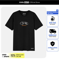 HOT [Coolmate x Vụn Art] Áo thun in Lụa Cotton Compact Care & Share Oẳn Tù Tì - Thương hiệu Coolmate