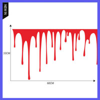 Hot D-860 Tự Làm Máu Nhỏ Giọt Đồ Họa Trang Trí Xe Hơi Dán Chống Thấm Nước Tự Dính Có Thể Tháo Rời Đề Can Xe Ô Tô