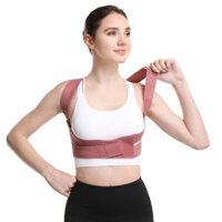 HOT Đai chống gù lưng nam nữ LEANO , Đai nâng ngực nữ có nẹp chỉnh cột sống, Đai bảo vệ vòng 1 A4 CÓ SỈ