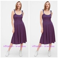 🆘HOT🆘 ĐẦM 2 DÂY SỌC NGANG VNXK HÀNG XUẤT CHUẨN