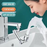 [HOT] Đầu Nối Vòi Nước Thông Minh Xoay 360 độ INOX chuẩn