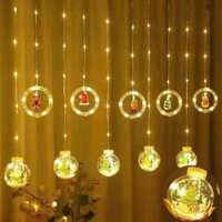 [HOT] DÂY ĐÈN LED trang trí quả cầu bóng rối cực xinh có đầu nối dài dây
