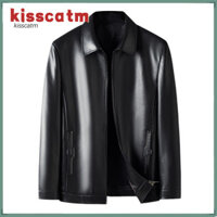 Hot Dây Kéo Placket Nam Áo Khoác Thoải Mái Phù Hợp Với Nam Áo Khoác Nam Giả Da Áo Khoác Hợp Thời Trang Dây Kéo Placket Áo Khoác Ngoài Đường Phố Phong Cách Ngắn Thường Ngày Phù Hợp Với Chắc Chắn