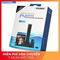 HOT- Đế Tản Nhiệt Kèm Khay Đựng Đĩa Game Cho Máy PS4 Pro & PS4 Slim– Hàng Nhập Khẩu -dc3817