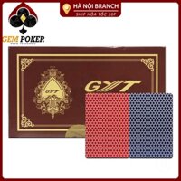 HOT DEAL HỘP 6 BỘ BÀI TÂY NHỰA GYT N986 CAO CẤP