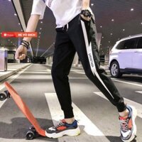 🔥HOT DEAL🔥 ✌🏻Quần Jogger Nữ 2 Kẻ Sọc - Quần Thể Thao Nữ Phối Sọc - Quần Tập Gym - Aokhoac