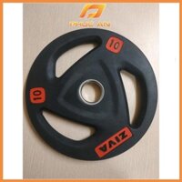 🔥HOT DEAL🔥 Tạ Đĩa Bọc Cao Su Ziva 10kg tập Gym
