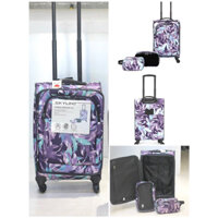 [HOT DEAL]-Vali/ túi kéo doanh nhân 20" [HOTTREND] Skyline travel bag 3in1-[VALI DU LỊCH CAO CẤP]-4 bánh xoay 360-tím