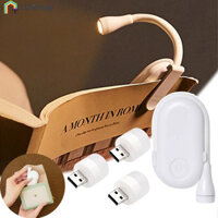 [Hot] Đèn bàn học Clip - Đèn đọc sách kẹp Mini LED - Đèn ngủ có thể sạc lại USB - Dành cho phòng ngủ, cắm trại du lịch - Bảo vệ mắt, có thể điều chỉnh, chạy bằng pin