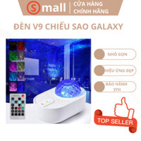 (HOT) Đèn Led V9 Chiếu Sao Galaxy Hình Sóng Nước Loa Bluetooth Nháy Theo Nhạc, Đèn Trang Trí Phòng Ngủ (S MALL)