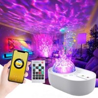 (HOT) Đèn Led V9 Chiếu Sao Galaxy Hình Sóng Nước Loa Bluetooth Nháy Theo Nhạc, Đèn Trang Trí Phòng Ngủ (TH SHOP)