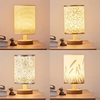 ⭐[HOT]⭐ Đèn ngủ để bàn chân gỗ USB tiện lợi, đèn trang trí phòng ngủ, phòng khách - ZIN DECOR