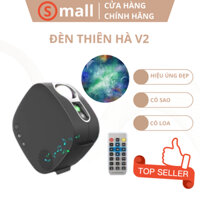 (HOT) Đèn Thiên Hà V2 Loa Bluetooth Âm Thanh Cực Hay, Chiếu Bầu Trời Sao, Đèn Phòng Bay, Trang Trí Phòng (S MALL)