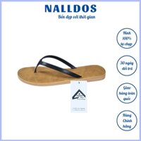 "HOT" Dép kẹp nữ NALLDOS quai da mảnh đế thấp TPR chống trượt tốt nhất hiện nay