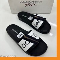 HOT Dép lê nam DG mix khóa chéo, dép dolce khóa zip đế cao su cao cấp Hot Nhất 2023 - Kan shop HIT