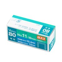 hot Đinh ghim MAX No.11-10mm Vaimo 80 - Set 10 hộp nhỏ - Kim bấm số 11 tiêu chuẩn