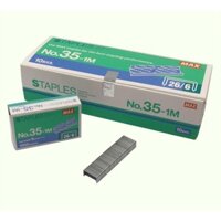 hot Đinh ghim MAX No.35-1M - Set 10 hộp nhỏ - Kim bấm số 3 tiêu chuẩn