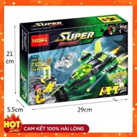 🔥HOT🔥 (ĐỒ CHƠI LEGO GIÁ RẺ) Đồ chơi Lego Xếp hình Batman Green Lantern vs.Sinestro Lego Minifigures Decool 7109 174pcs