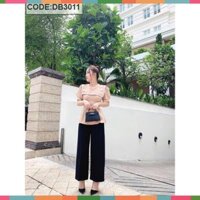 Hot ( ĐỒ NỮ ĐẸP ) ĐỒ BỘ ÁO KEM QUẦN ỐNG RỘNG SANG CHẢNH