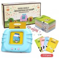 HOT-Đọc thẻ flashcard từ vựng tiếng anh giáo dục sớm cho bé loại 1, 224 từ vựng , pin 380mah