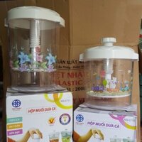 [HOT] FREESHIP Hộp muối dưa cà Việt Nhật 5 Lít, 7,5 lít ,hộp dưa muối cà việt nhật tiện lợi ,chắc chắn ,đa năng