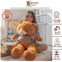 HOT Gấu Bông Teddy - Thú Nhồi Bông Teddy Màu Nâu Vàng Size 90cm-1m2 - Gấu Bông A.T_A.T008