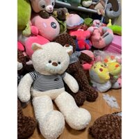 [HOT] Gấu Bông Teddy - Thú Nhồi Bông Teddy Siêu To Màu Nâu Khói _ size 55cm-90cm-1m2-1m4-1m6-1m8 với 3 màu