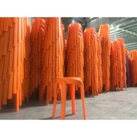 [Hot] Ghế Đôn Nhựa Đúc Nguyên Khối Xếp Chồng Gọn Gàng Nhiều Màu Ngồi Quán Cafe, Trà Chanh, Văn Phòng