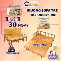 [HOT] ghế sofa giường tre thông minh, giường tre gấp gọn đa năng , ghế giường gấp gọn đa năng tre